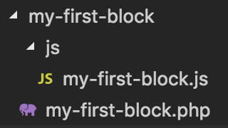 Definición del bloque a través de un plugin